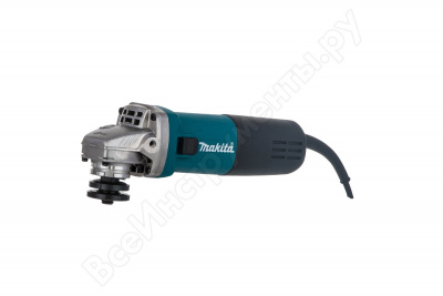 Шлифмашинка угловая, Makita, 9557, HN (115 мм)
Угловая шлифмашина Makita 9557 HN предназначена для выполнения шлифовальных, отрезных, обдирочных работ по металлу, камню, кирпичу и бетону. Инструмент оснащен двигателем мощностью 840 Вт, обеспечивающим наде
